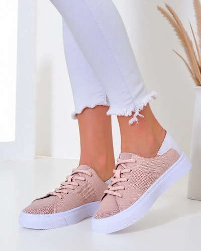 Royalfashion Damskie materiałowe buty sportowe Esellaf