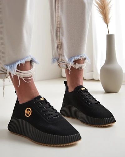 Royalfashion Sportowe sneakersy damskie ażurowe Tobin