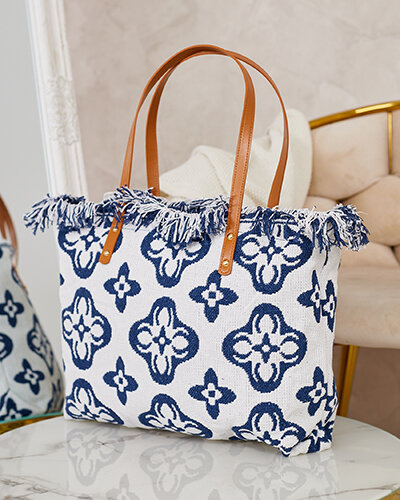 Royalfashion Tkaninowa torba damska na ramię