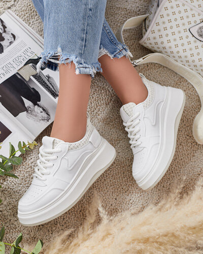 Royalfashion Sportowe sneakersy damskie na platformie Lincidi