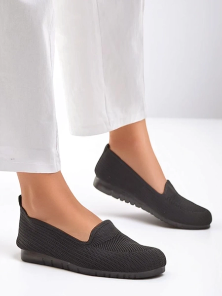 Royalfashion Damskie materiałowe mokasyny Caerit