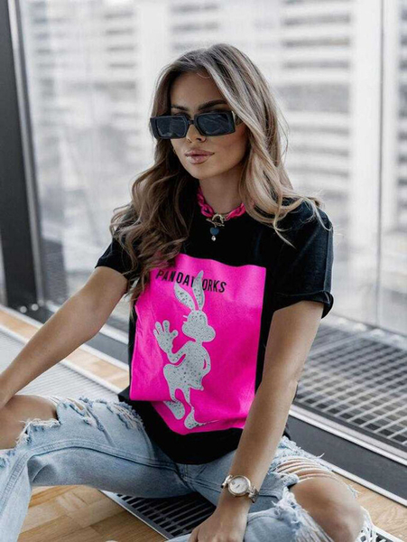 Royalfashion Damski t-shirt z nadrukiem