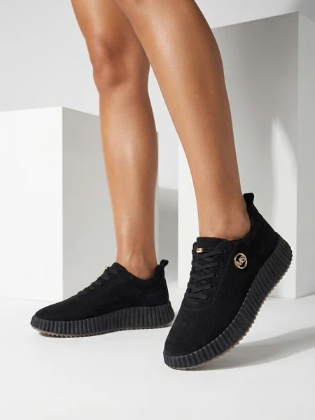 Royalfashion Sportowe sneakersy damskie ażurowe Tobin