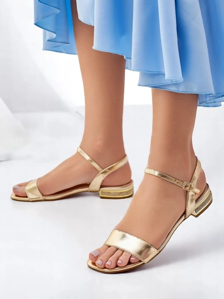 Royalfashion Damskie sandały na płaskiej podeszwie Aronies