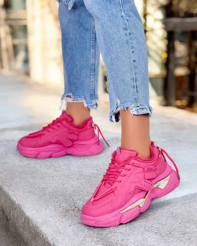 Royalfashion Ocieplane sneakersy damskie Noxxic