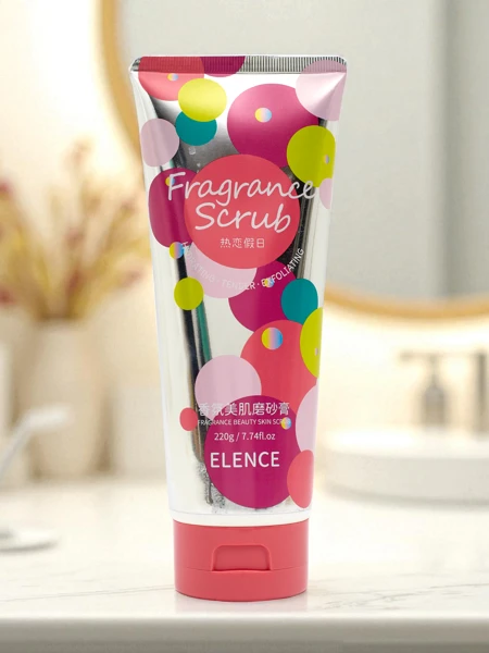 Drobnoziarnisty peeling do twarzy i ciała perfumowany