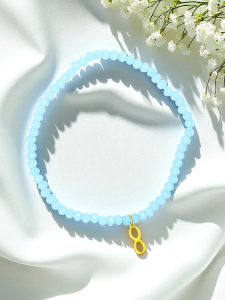 Royalfashion Bransoletka damska z zawieszką nieskończoności