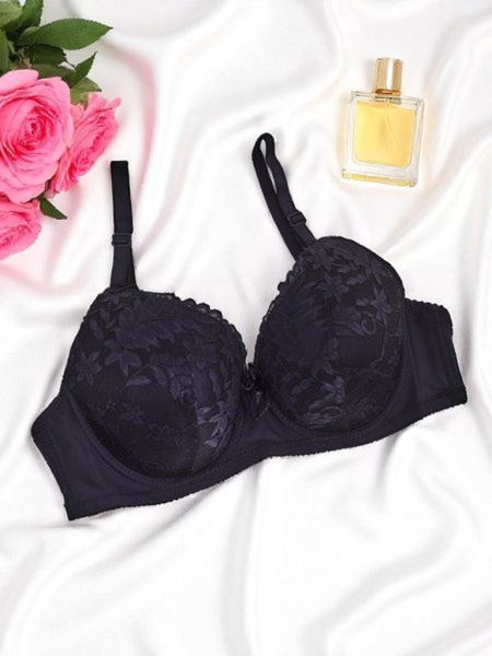 Royalfashion Damski usztywniany biustonosz z koronką Elegance Lace