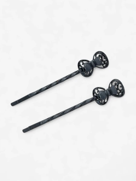 Royalfashion Wsuwki do włosów z kokardką  Bella Fiocchi