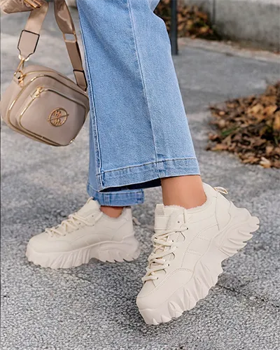 Royalfashion Sneakersy damskie z ociepleniem Wonfi