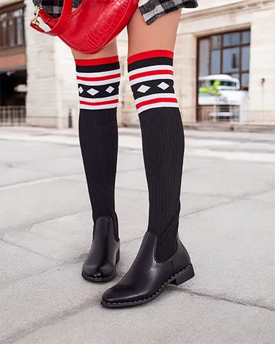 Royalfashion Damskie wsuwane kozaki Herio