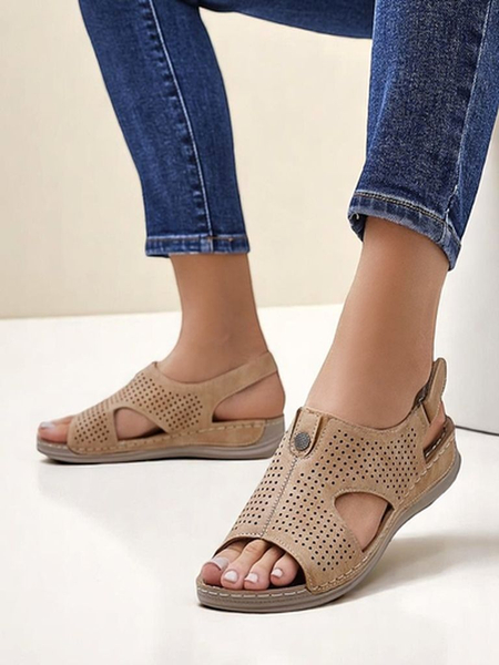 Royalfashion Damskie sandały ażurowe Leminni