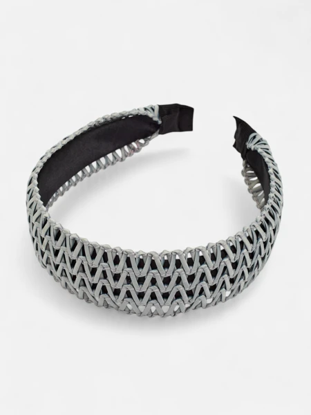 Royalfashion Opaska damska ażurowa pleciona