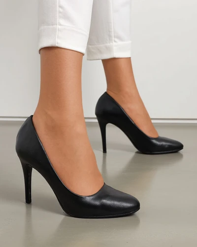 Royalfashion Klasyczne damskie czółenka na szpilce Wernone